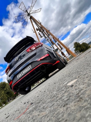 Hyundai i30N Facelift výfuk pro originální tlumič výfuku - 1 FOX HY141050-097C