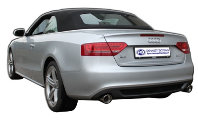 FOX Nerezový výfuk | Zadní tlumič - Audi A5 (8T), 3.0 TDi, 2007-2016, AU120003-153