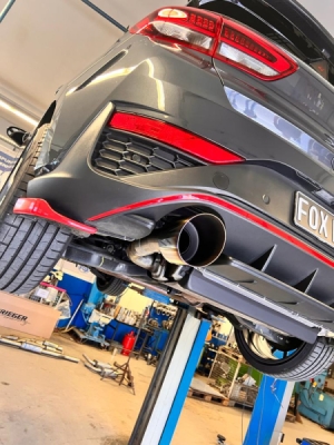 Hyundai i30N Facelift výfuk pro originální tlumič výfuku - 1 FOX HY141050-097C