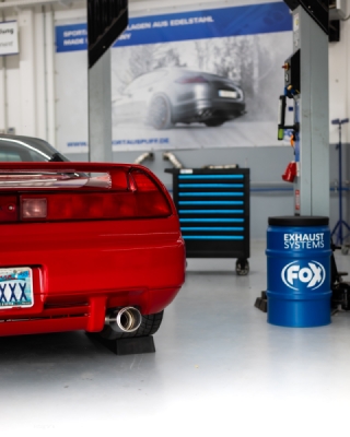 Honda NSX I/ Acura NSX I Coupe Final silencer exit right/lef