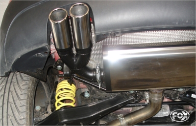 FOX Nerezový výfuk | Zadní tlumič - Volkswagen Golf V, 1.4 Tsi, 2003-2009, VW054117-148