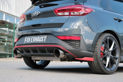 Hyundai i30N Facelift výfuk pro originální tlumič výfuku - 1 FOX HY141050-097