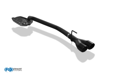 Koncový tlumič výfuku Jeep Commander Typ WH/ XK - 2x90 Typ 16 černý FOX JE022022-132S