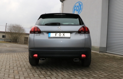 Výstupní tlumič Peugeot 2008 pravý/levý - 145x65 typ 59 FOX PE110013-671