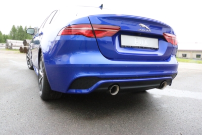 Jaguar XE Závěrečný tlumič výfuku pravý/levý - 1x100 typ 25 pravý/levý FOX JA090013-293