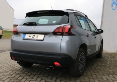 Výstupní tlumič Peugeot 2008 pravý/levý - 145x65 typ 59 FOX PE110013-671