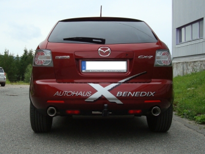FOX Nerezový výfuk | Zadní tlumič - Mazda CX-7 (ER), 2.3 MZR, 2007-0, MA200005-153