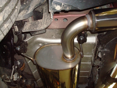 FOX Nerezový výfuk | Zadní tlumič - Mazda CX-7 (ER), 2.3 MZR, 2007-0, MA200005-153