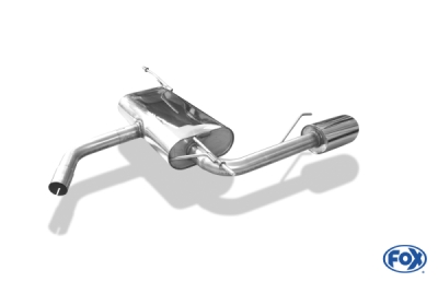 Seat Altea XL 5P - Frontantrieb final silencer - 129x106 typ FOX SE080067-349
