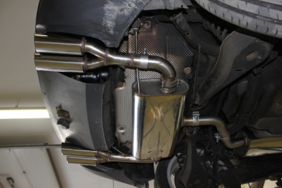 FOX Nerezový výfuk | Zadní tlumič - Seat Altea XL (5P), 2.0 TDi, 2004-2015, SE080075-150