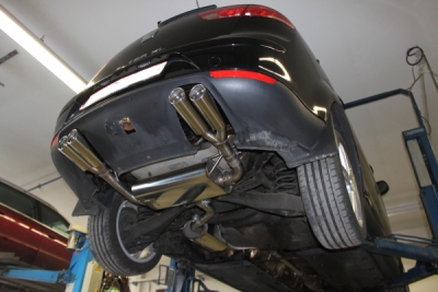 FOX Nerezový výfuk | Zadní tlumič - Seat Altea XL (5P), 2.0 TDi, 2004-2015, SE080075-150
