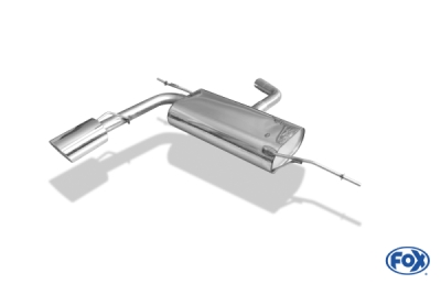 Seat Altea XL 5P - Frontantrieb final silencer - 129x106 typ FOX SE080067-349