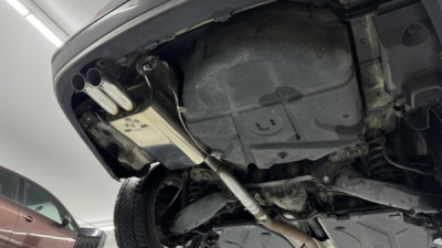 Mercedes třídy C W203/ S203 koncový tlumič výfuku - 2x63 typ 28 FOX MB031022-724