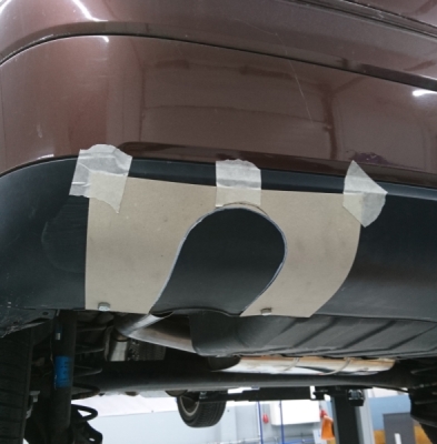 Audi A2 - šablona pro ovál 115x85mm Dodáváno s potiskem na papíře FOX AU040000-S2