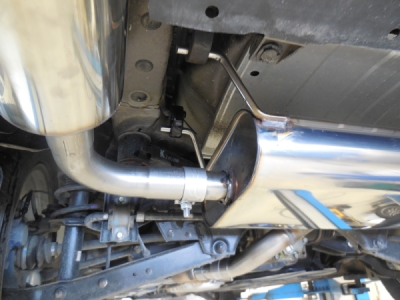 Subaru Impreza GP 4x4 Závěrečný tlumič výfuku křížový výstup vlevo vpravo FOX SU043013-053