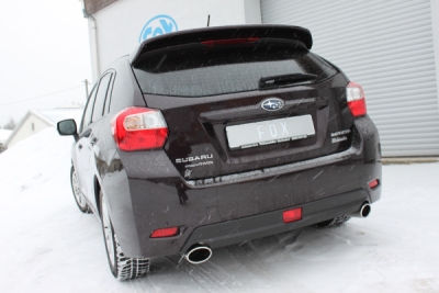 Subaru Impreza GP 4x4 Závěrečný tlumič výfuku křížový výstup vlevo vpravo FOX SU043013-461