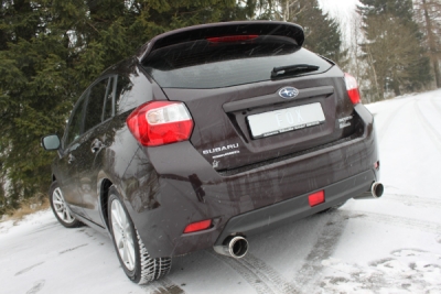 Subaru Impreza GP 4x4 Závěrečný tlumič výfuku křížový výstup vlevo vpravo FOX SU043013-685