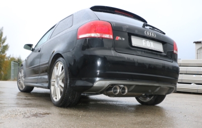 Audi S3 - 8P koncový tlumič výfuku - 2x90 typ 25 FOX AU051137-292