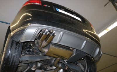 Audi S3 - 8P koncový tlumič výfuku - 2x90 typ 25 FOX AU051137-292