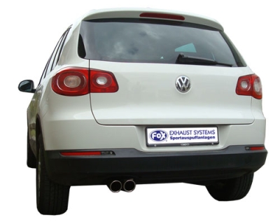 FOX Nerezový výfuk | Zadní tlumič - Volkswagen Tiguan (5N), 2.0 TDi, 2007-2016, VW200001-150