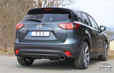 FOX Nerezový výfuk | Zadní tlumič - Mazda CX-5 (KE, GH), 2.5, 2011-0, MA220005-133
