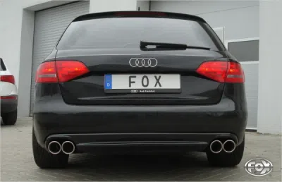 Audi A4/A5 typ B8 + koncový tlumič S-Line pravý/levý - 2x90 FOX AU120274-152