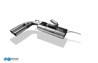 Audi A3 - 8V Limousine "mit S-Line" final silencer - 2x80 ty