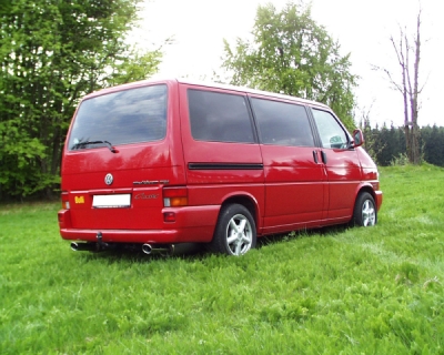 FOX Nerezový výfuk | Zadní tlumič - Volkswagen Transporter T4 (70/7D), 2.8 VR6, 1990-2003, VW130093-367