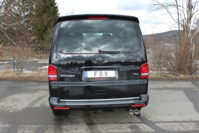 FOX Nerezový výfuk | Zadní tlumič - Volkswagen Transporter T5/T6 (7H/7J), 3.2 V6, 2003-0, VW131012-364