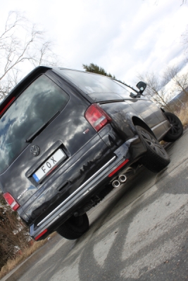 FOX Nerezový výfuk | Zadní tlumič - Volkswagen Transporter T5/T6 (7H/7J), 3.2 V6, 2003-0, VW131012-364