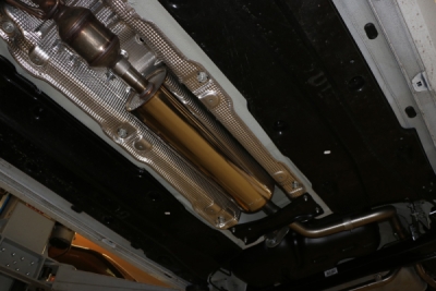 Koncový tlumič výfuku VW UP GTI - bez výfukového potrubí FOX VW240001-ESD