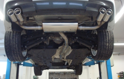 FOX Nerezový výfuk | Zadní tlumič - BMW X3 (F25), 30i, 2010-0, BM101025-152