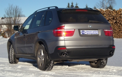 FOX Nerezový výfuk | Koncovky výfuku - BMW X5 (E70), 30d, 2007-2012, BM111010-461