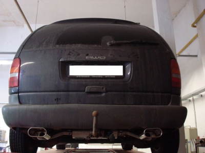 FOX Nerezový výfuk | Zadní tlumič - Chrysler Voyager III (GS), 3.8, 1995-2001, CR010013-587