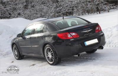 FOX Nerezový výfuk | Zadní tlumič - Chrysler Sebring (JS), 2.7, 2007-2010, CR091013-293