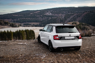 Škoda Fabia NJ R5 Edition koncový tlumič - 1x100 typ 25 FOX SK051031-295