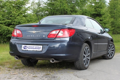 FOX Nerezový výfuk | Zadní tlumič - Chrysler Sebring (JS), 2.7, 2007-2010, CR091003-367