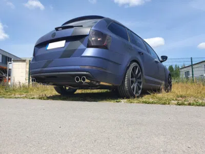 Škoda Octavia 5E 4x4 - 2,0l 140kW Závěrečný tlumič hluku vpravo/vlevo FOX SK062093-128