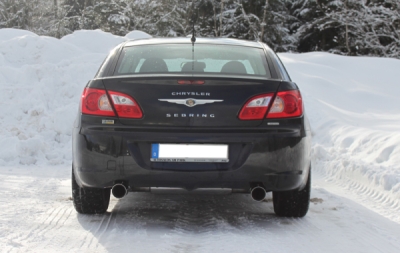 FOX Nerezový výfuk | Zadní tlumič - Chrysler Sebring (JS), 2.7, 2007-2010, CR091013-293