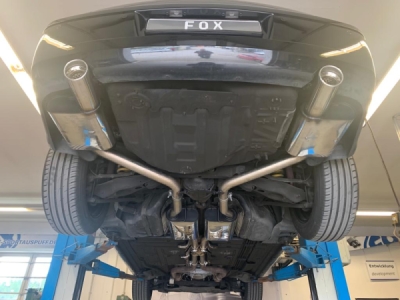 FOX Nerezový výfuk | Zadní tlumič - Chrysler 300 C, 5.7, 2004-2010, CR100013-153