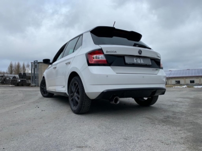 Škoda Fabia NJ R5 Edition koncový tlumič - 1x100 typ 25 FOX SK051031-295