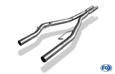 FOX Nerezový výfuk | Přední tlumič - Chrysler 300 C, 5.7, 2004-2010, CR100010-VER
