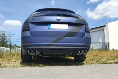 Škoda Octavia 5E 4x4 - 2,0l 140kW Závěrečný tlumič hluku vpravo/vlevo FOX SK062093-128