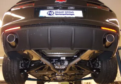 FOX Nerezový výfuk | Zadní tlumič - Chevrolet Camaro 6,2l, 6.2 V8, 2011-2015, CE045003-133