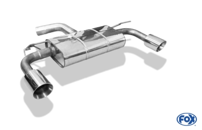 Seat Leon 5F - Einzelradaufhängung Facelift final silencer e FOX SE042285-293F