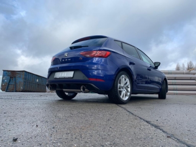 Seat Leon 5F - Einzelradaufhängung Facelift final silencer e FOX SE042285-293F