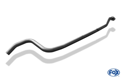FOX Nerezový výfuk | Přední tlumič - Citroen C3 I (FC), 1.4, 2002-2010, CI060010-VER