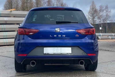 Seat Leon 5F - Einzelradaufhängung Facelift final silencer e FOX SE042285-293F