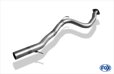 FOX Nerezový výfuk | Přední tlumič - Ford Focus II, 2.5 ST, 2004-2012, FO031020-VER