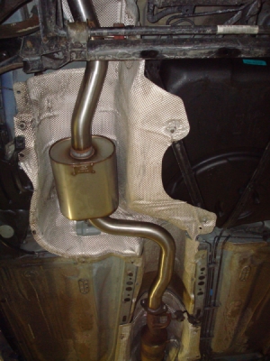 FOX Nerezový výfuk | Přední tlumič - Ford Focus II, 2.5 ST, 2004-2012, FO031020-VSD